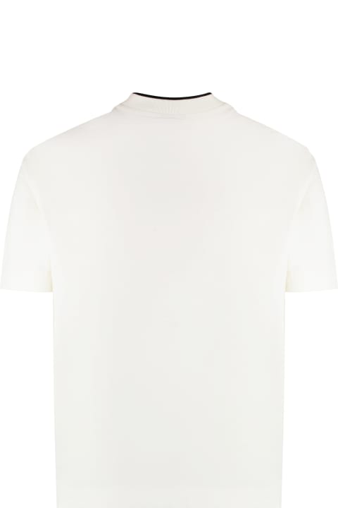 Emporio Armani Men Emporio Armani Blend Cotton Crew-neck T-shirt