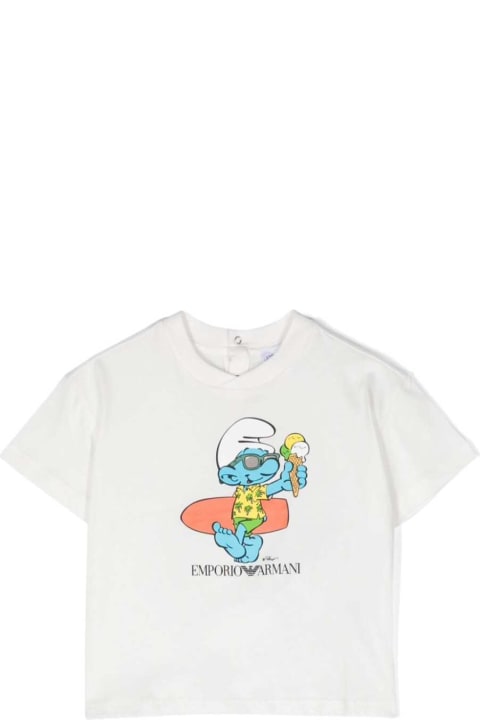 Emporio Armani T-Shirts & Polo Shirts for Baby Boys Emporio Armani 3dhtjn3j52z0101