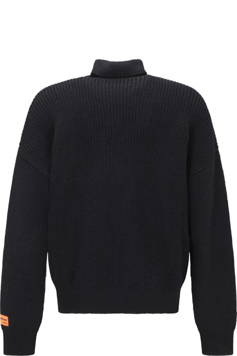 HERON PRESTON Sweaters for Men HERON PRESTON Wool Turtleneck Sweater