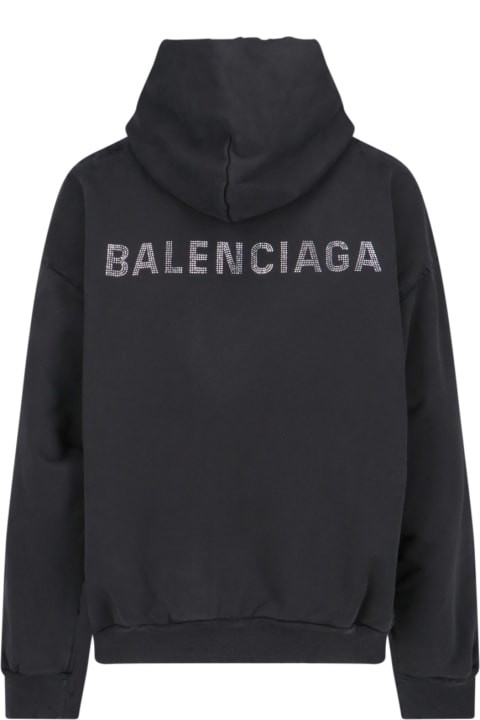 Fleeces & Tracksuits for Women Balenciaga Retro Logo Hoodie