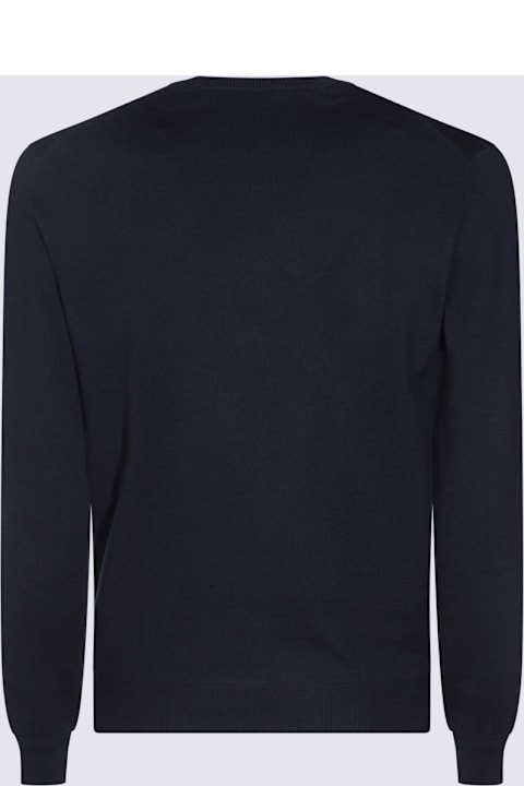 Cruciani for Men Cruciani Blue Wool Knitwear