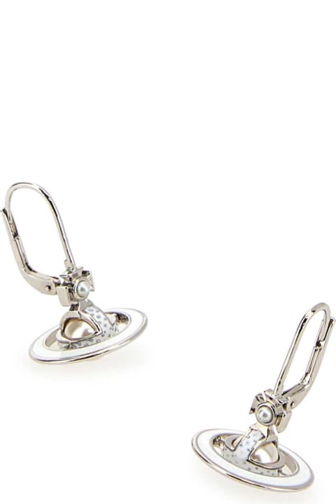 Jewelry Sale for Women Vivienne Westwood Silver Metal Simonetta Earrings