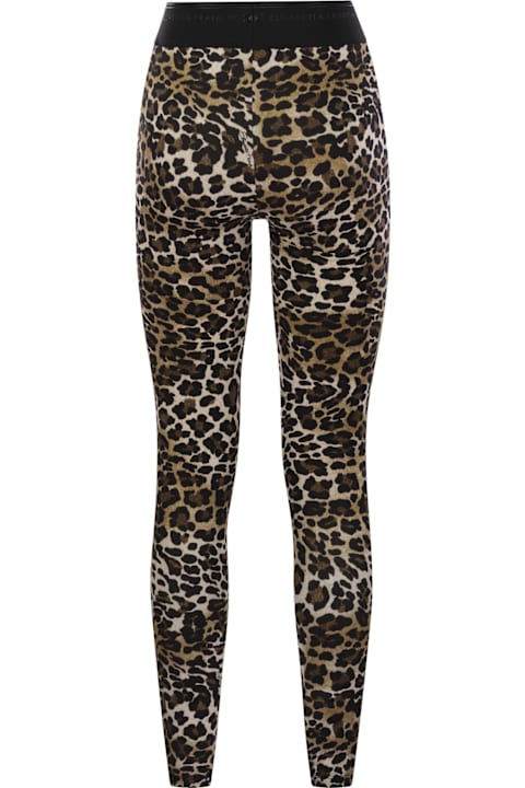 Elisabetta Franchi Pants & Shorts for Women Elisabetta Franchi Animalier Printed Slim Fit Leggings