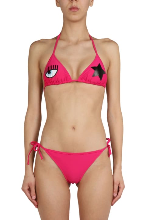 ウィメンズ新着アイテム Chiara Ferragni Logo Bikini Briefs