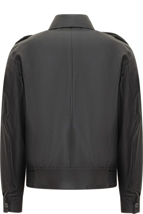 メンズ Tom Fordのコート＆ジャケット Tom Ford Wool And Silk Jacket