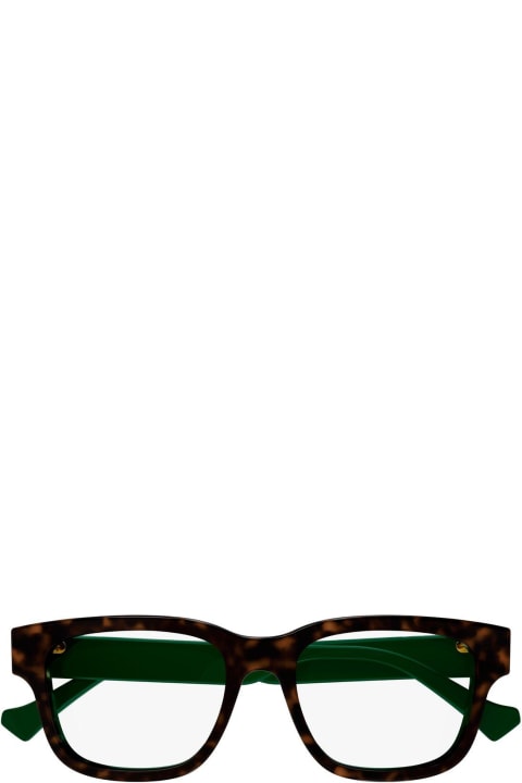 メンズ アクセサリー Gucci Eyewear Rectangular Frame Glasses
