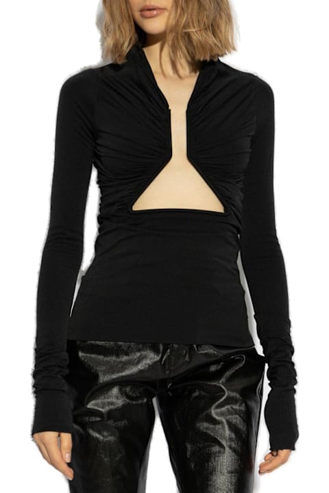 أدوات منزلية Rick Owens Prong Cropped Top