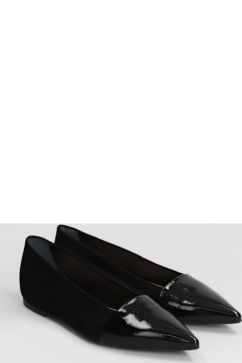 Fabio Rusconi Shoes for Women Fabio Rusconi Ballet Flats In Black Suede