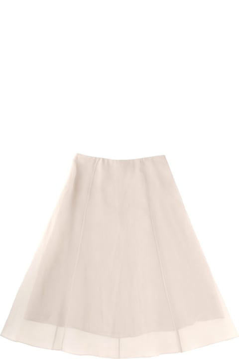 Brunello Cucinelli for Kids Brunello Cucinelli "circle" Midi Skirt