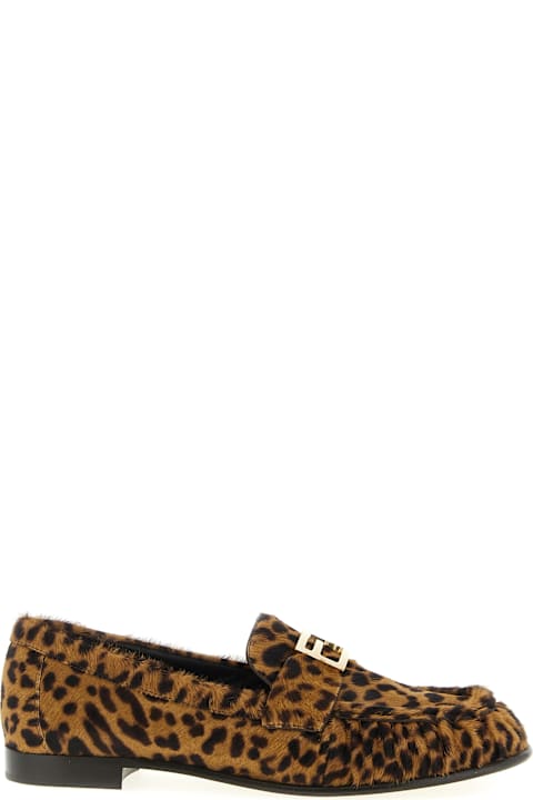 Fendi 
baguette
 Pony Hair Loafers