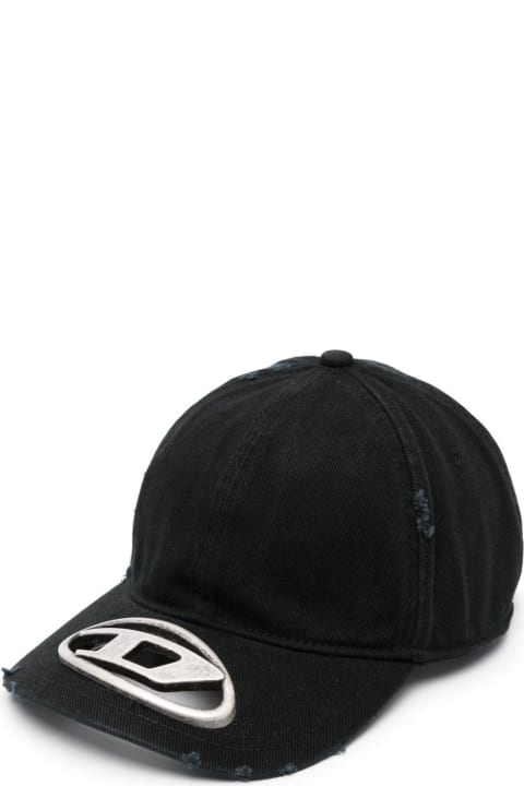 メンズ Dieselの帽子 Diesel Diesel Hats Black