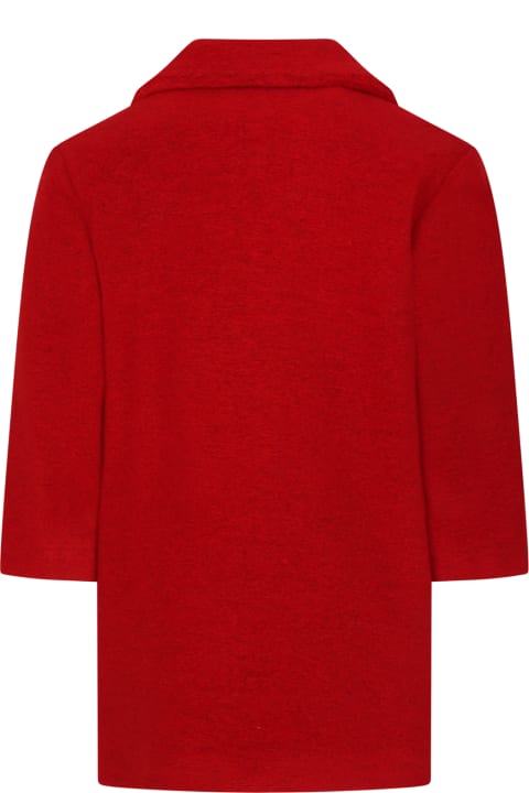 أدوات منزلية Monnalisa Red Coat For Girl