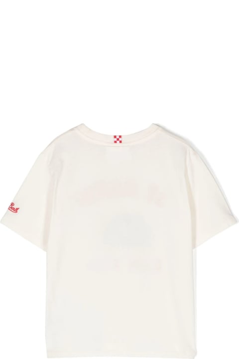 Fashion for Boys MC2 Saint Barth Saint Barth T-shirts And Polos White