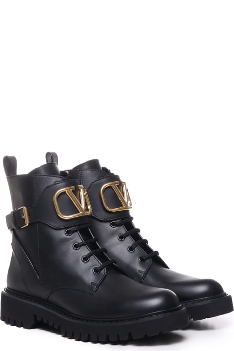 Boots for Women Valentino Garavani Leather Boots