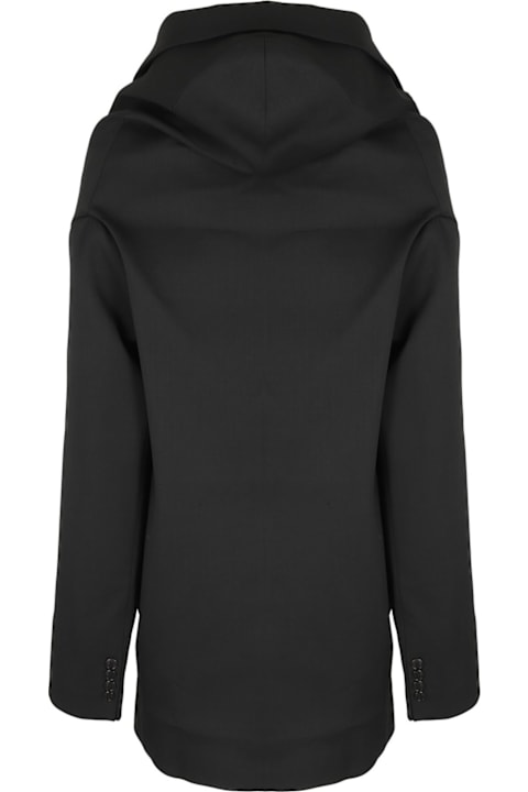 Coperni Dresses for Women Coperni Single-breasted Hooded Blazer Dress Dress