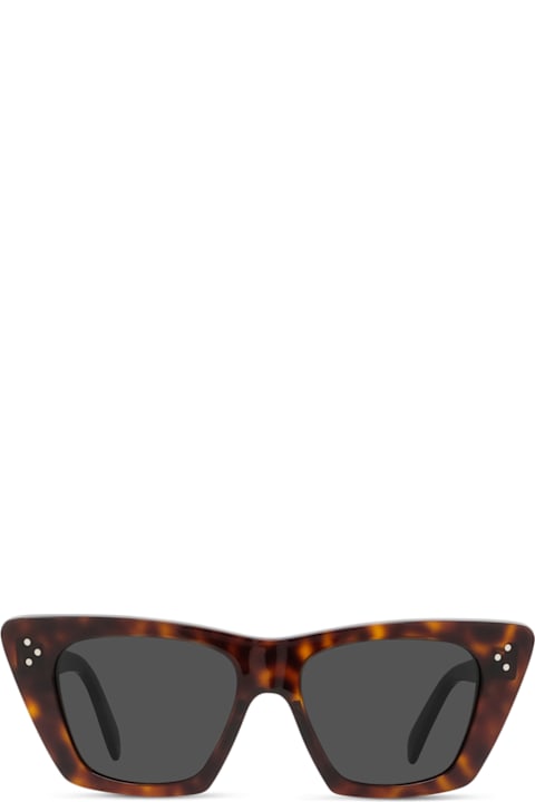 Sale for Women Celine Celine Cl40187i Celine 3 Dots 52a Havana Sunglasses