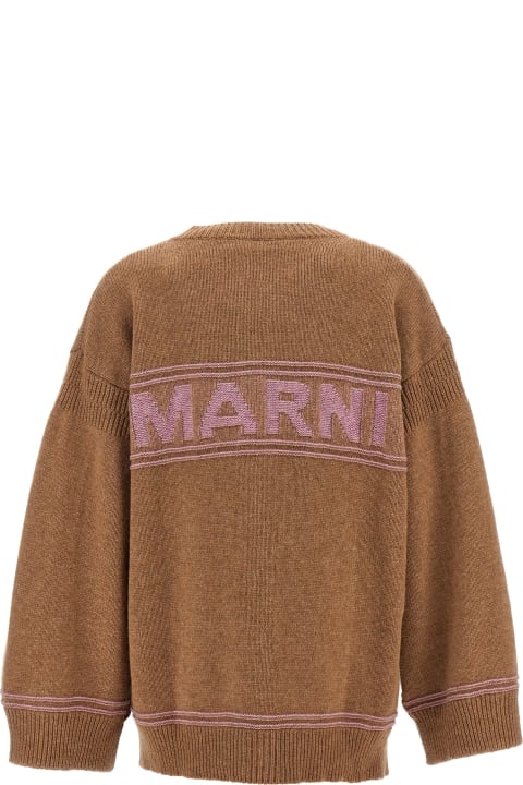 Fashion for Women Marni Logo Intarsia Cardigan