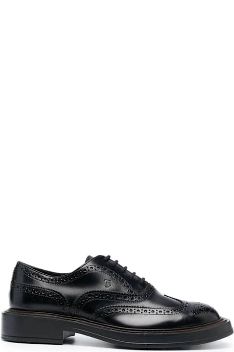Homeware Tod's Round Toe Lace-up Oxford Shoes
