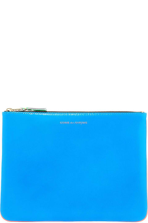 Fashion for Women Comme des Garçons Wallet Super Fluo Pouch