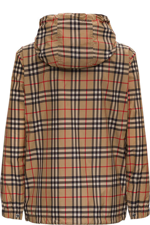 Burberry Woman's Vintage Check Nylon Jacket