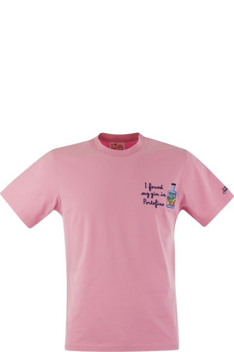 Fashion for Men MC2 Saint Barth T-shirt With Chest Print
