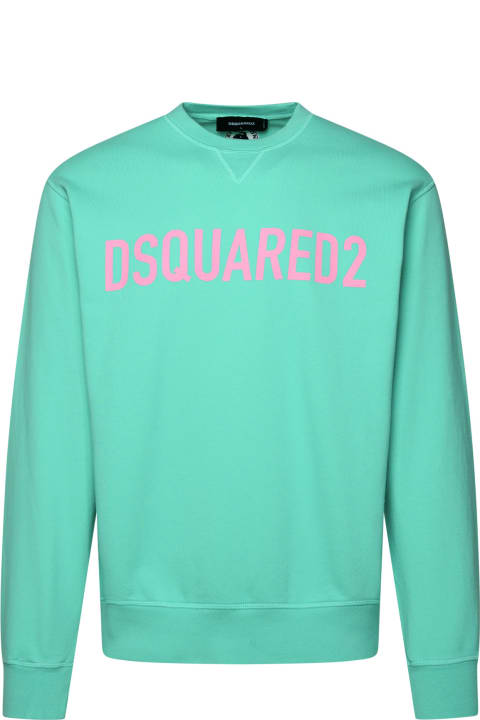 Dsquared2 for Men Dsquared2 Mint Cotton Sweatshirt