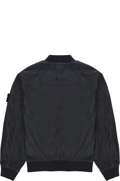 Stone Island معاطف وجواكت لـ أولاد Stone Island Jacket With Logo