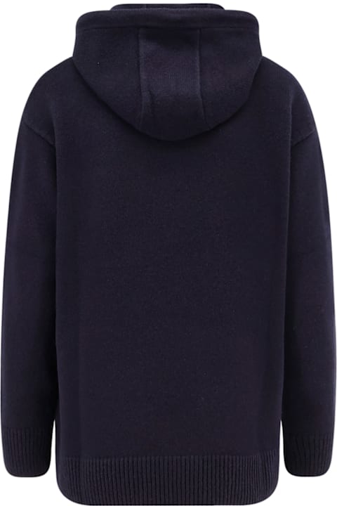 Max Mara لـ Kids Max Mara Liana Cashmere And Wool Hooded Sweater