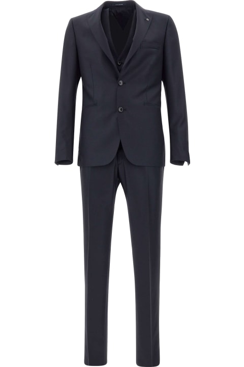 Tagliatore Suits for Men Tagliatore Cool Super 130's Wool Two-piece Suit