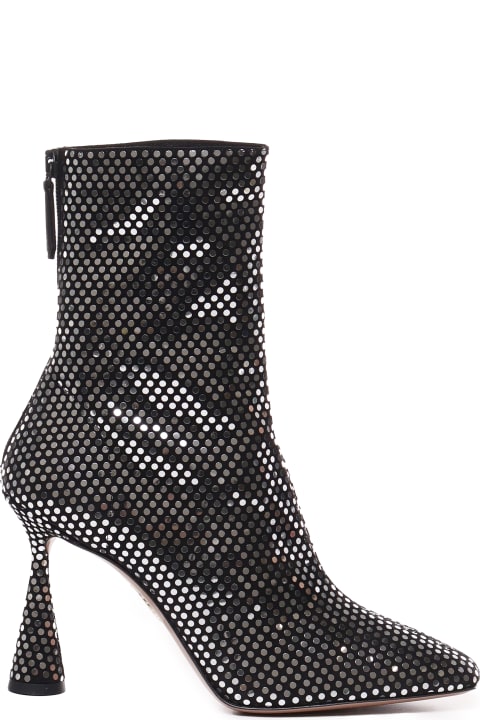 Homeware Aquazzura Amore Boots In Calfskin