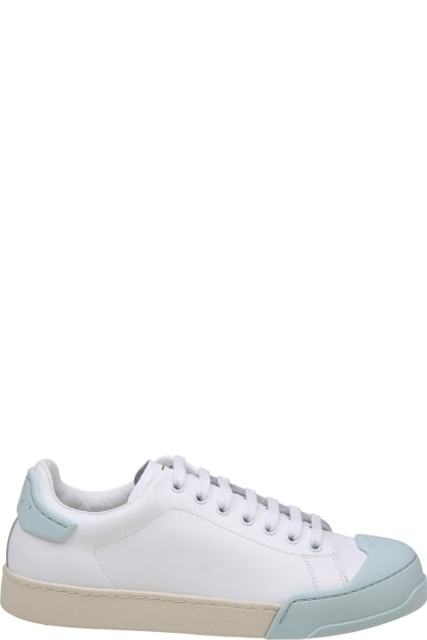 Marni for Women Marni Dada Bumper Sneakers In White Leather