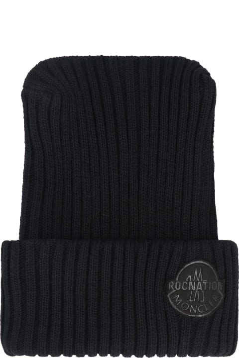 Fashion for Men Moncler Genius Moncler X Roc Nation Designed By Jay-z - Wool Hat