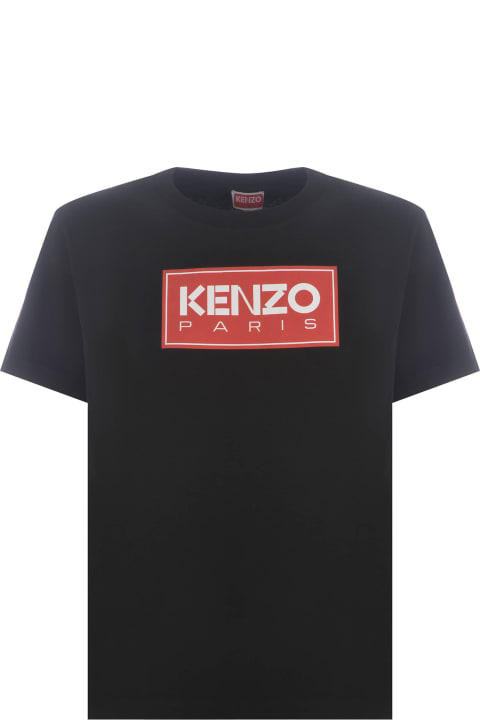 ウィメンズ新着アイテム Kenzo T-shirt Kenzo "kenzo Paris" In Cotton