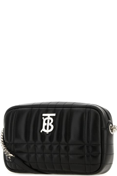 Shoulder Bags for Women Burberry Black Leather Small Lola Crossbody Bag