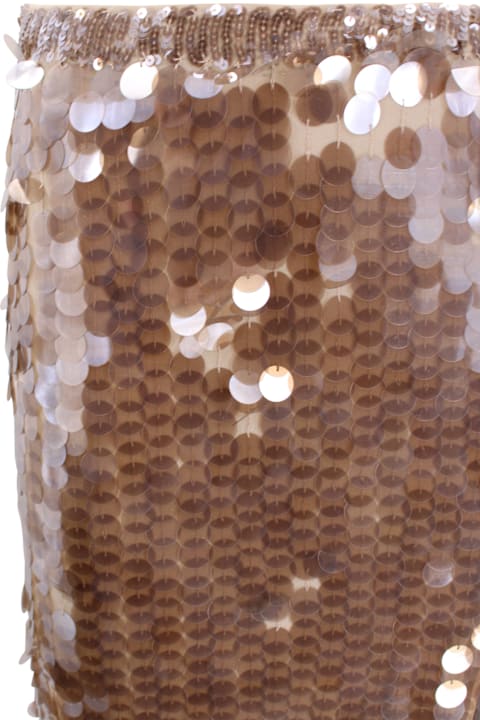 Parosh for Men Parosh Sequin Skirt With Slit