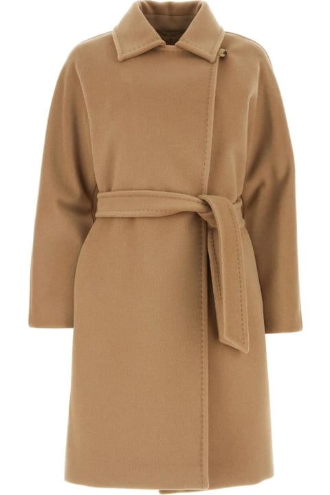 Max Mara Coats & Jackets for Women Max Mara Wool And Cashmere Wrap Coat
