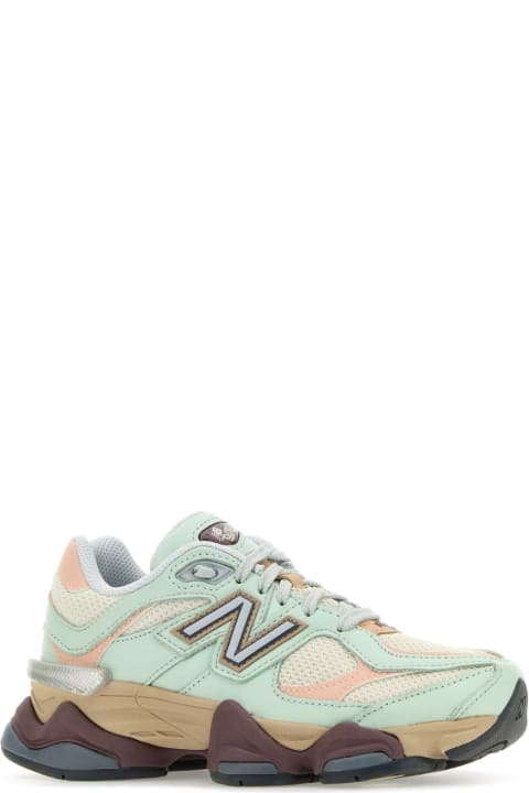 Sneakers for Women New Balance Multicolor Mesh And Suede 9060 Sneakers