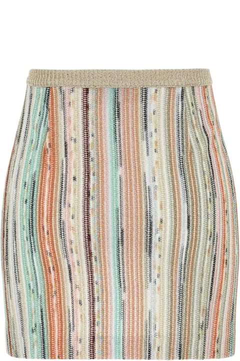 Missoni Skirts for Women Missoni Embroidered Viscose Blend Mini Skirt