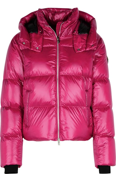 Moose Knuckles Clothing for Women Moose Knuckles 'moonstone' Fuchsia Nylon Down Jacket