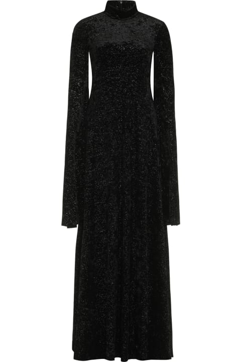 ウィメンズ Balenciagaのワンピース＆ドレス Balenciaga Velvet Maxi Dress