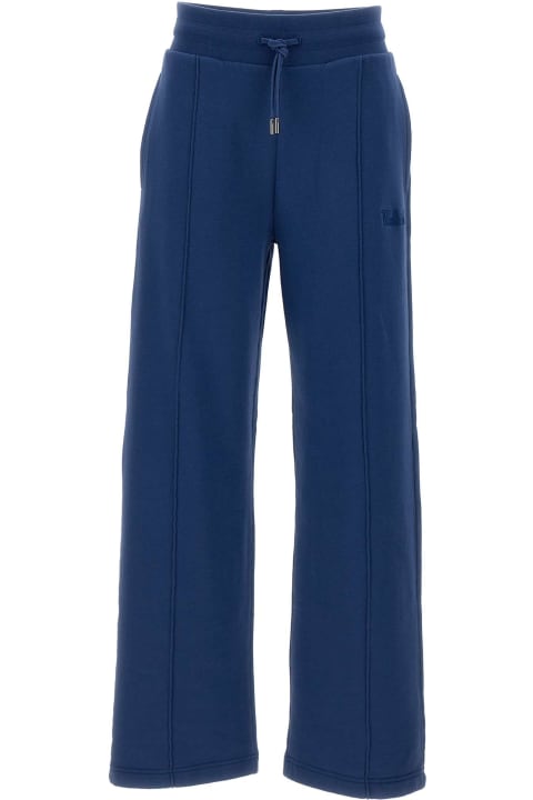 Woolrich Pants & Shorts for Women Woolrich "cotton Fleece Wide Leg" Cotton Jogger