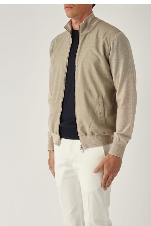 Gran Sasso Clothing for Men Gran Sasso Cardigan Full-zip In Maglia E Tessuto Cardigan