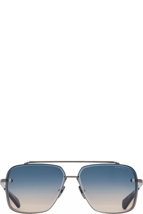 Dita لـ Kids Dita Mach-six - Antique Silver / Raw Titanium Sunglasses