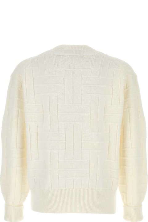 Kenzo Sweaters for Men Kenzo White Cotton Sweater
