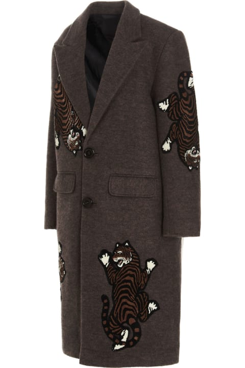 Tiger Embroidery Coat