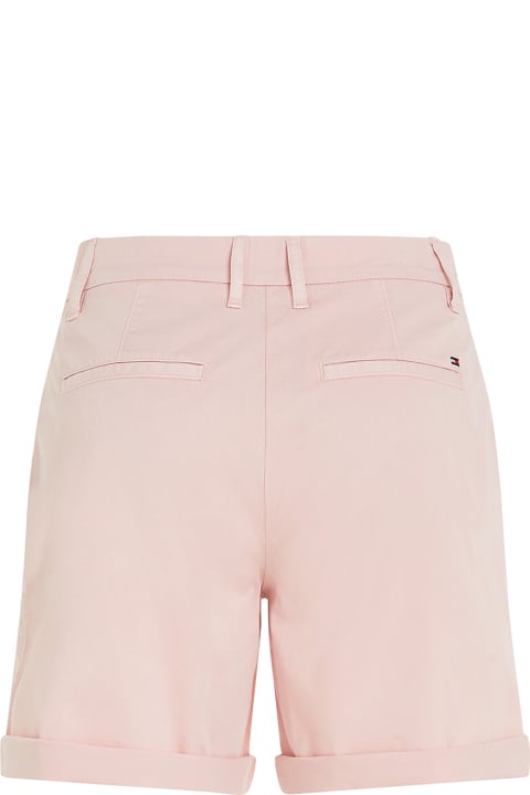 Tommy Hilfiger for Women Tommy Hilfiger Mom Chino Shorts With Turned-up Hems
