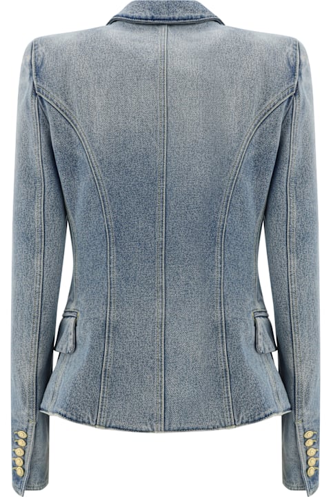 Balmain Coats & Jackets for Women Balmain Denim Jacket