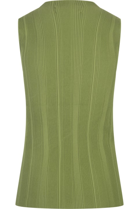Diane Von Furstenberg Topwear for Women Diane Von Furstenberg Artemesia Top In Military Green