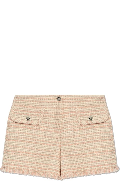 Versace Pants & Shorts for Women Versace Tweed Frayed Edge Mini Shorts