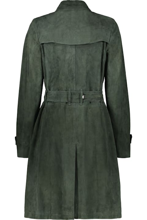 Homeware Moorer Avignon Long Leather Jacket